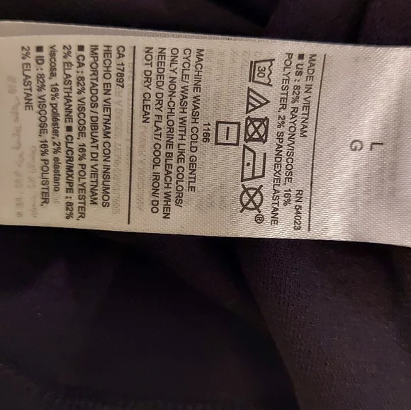 NWT Old Navy black knit dress size L - Picture 12 of 15